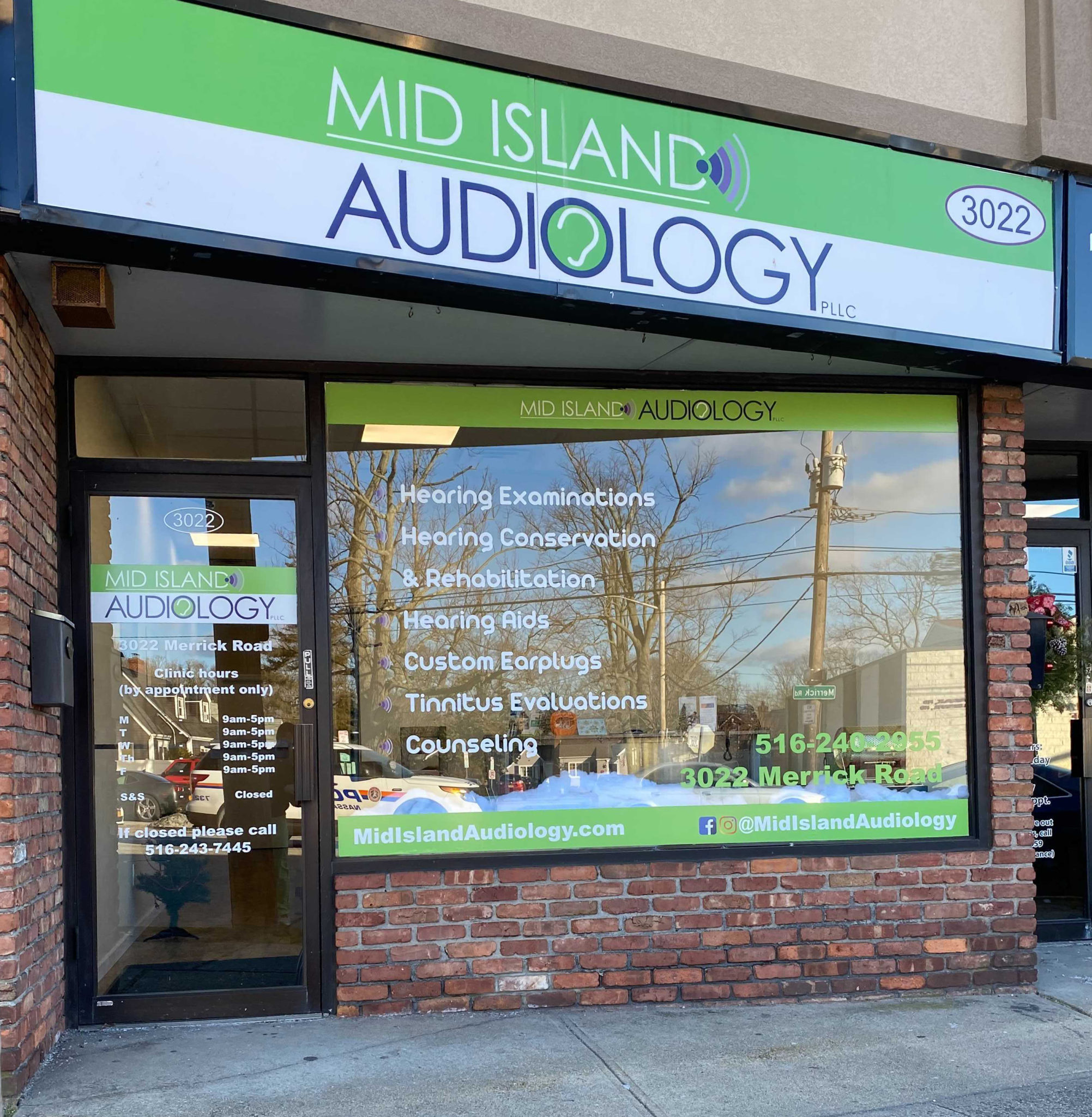 exterior-wantagh-location Mid Island Audiology - Wantagh Exterior
